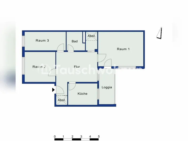 Tauschwohnung: Tausche 2,5 Zi Tempelhof, suche Charlottenburg-Wilmersdorf — photo 1